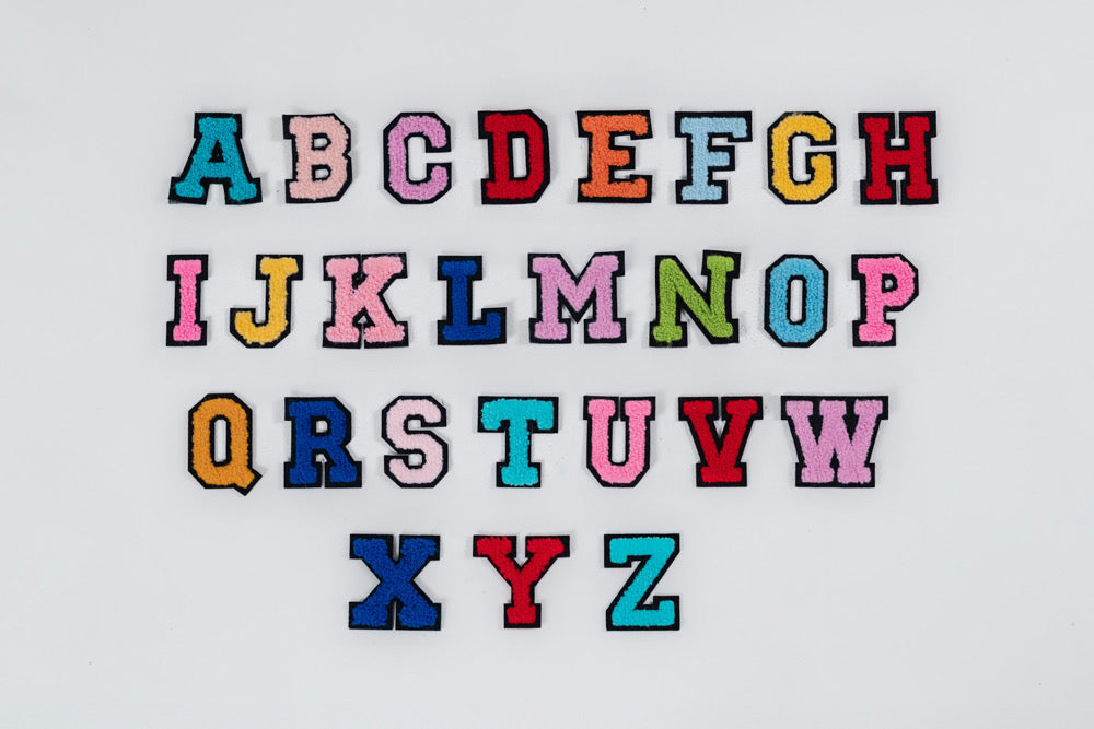 hupe™ alphabet patches